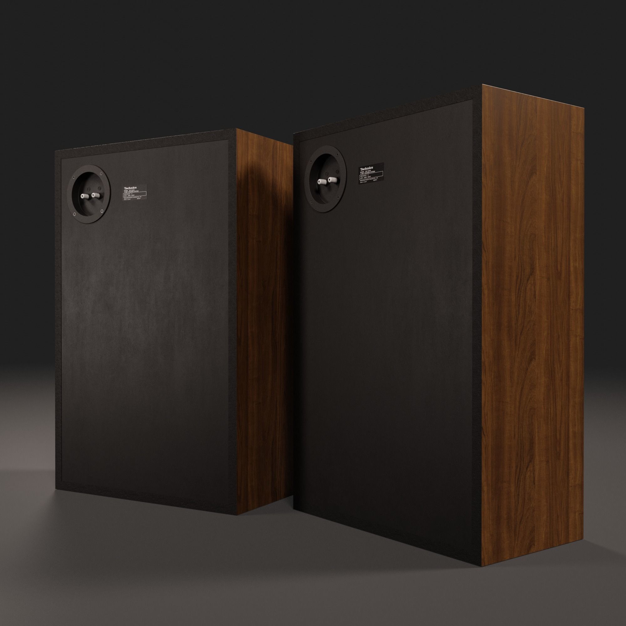 Technics SB G500 Loudspeaker 3D model_11