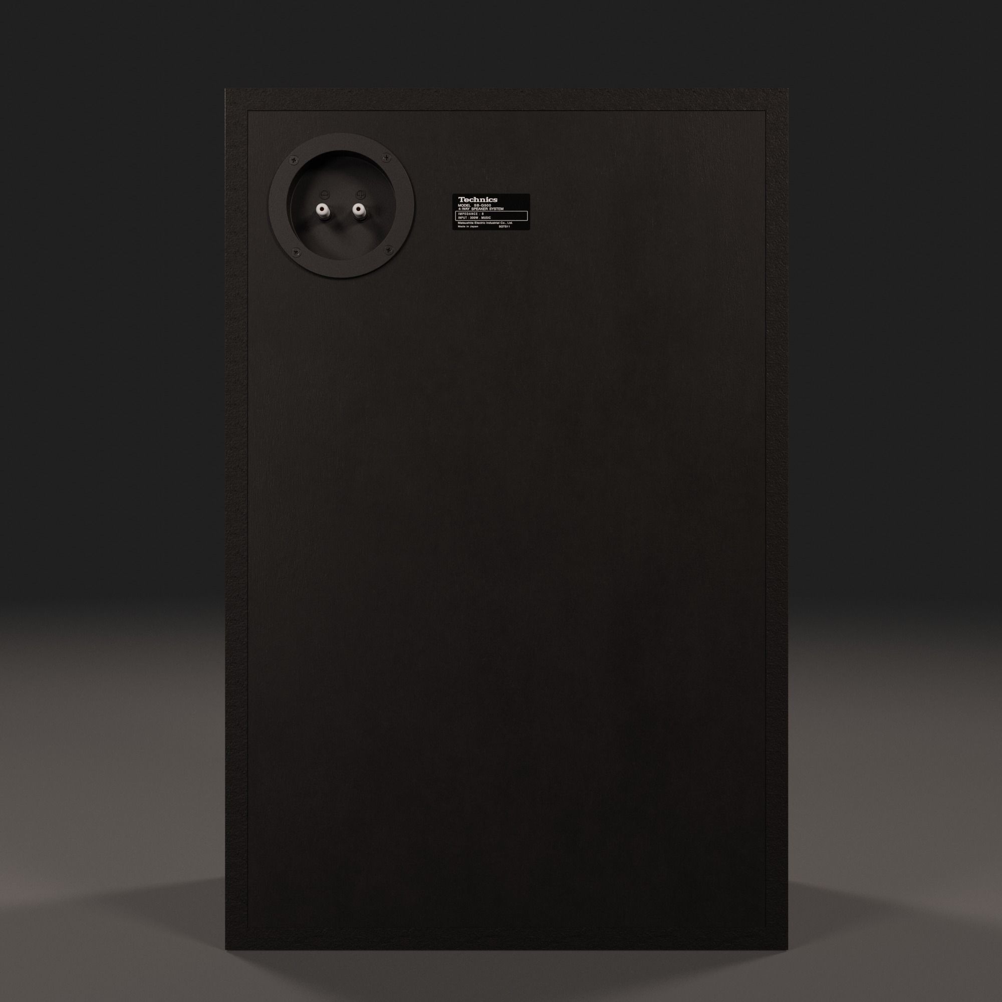 Technics SB G500 Loudspeaker 3D model_12