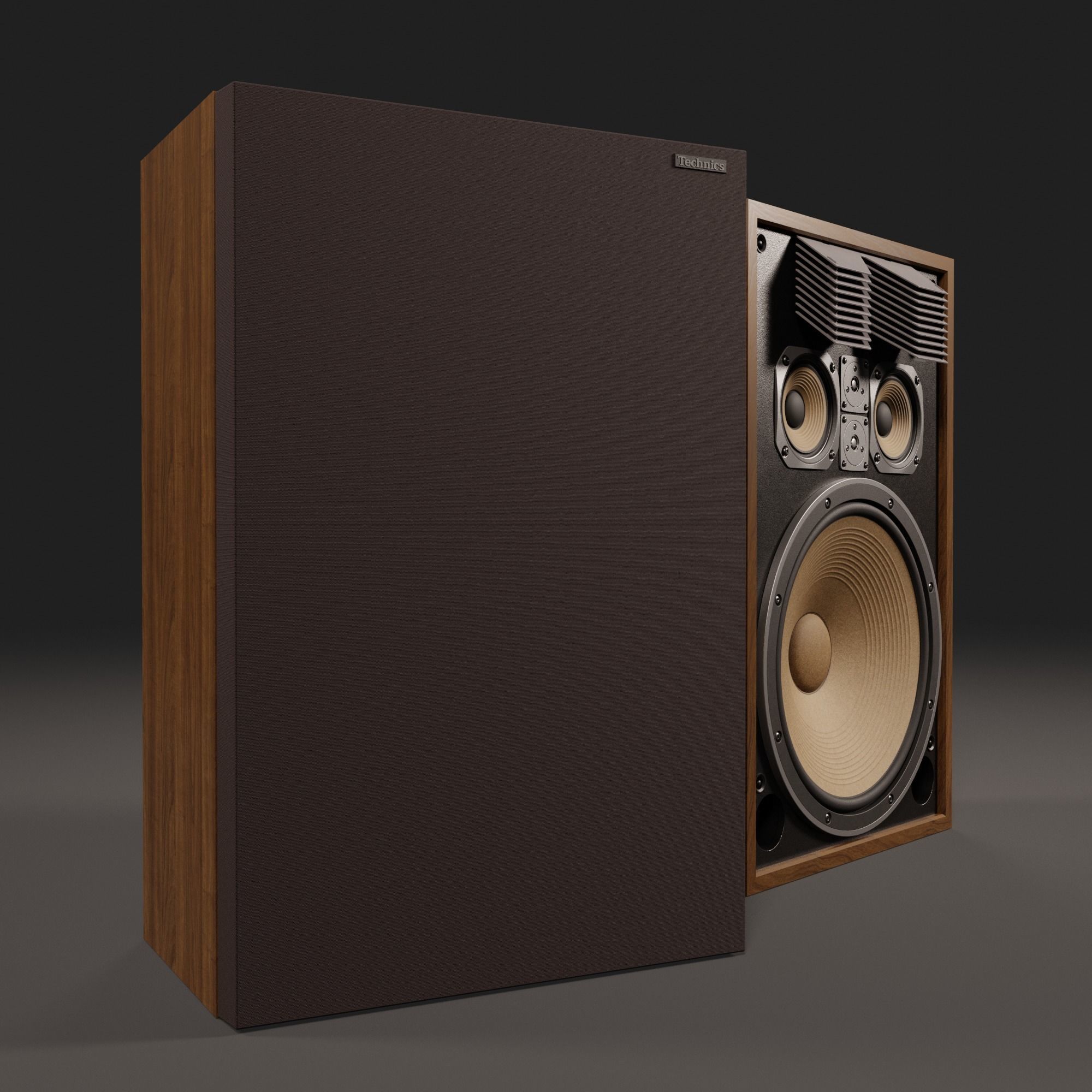 Technics SB G500 Loudspeaker 3D model_9