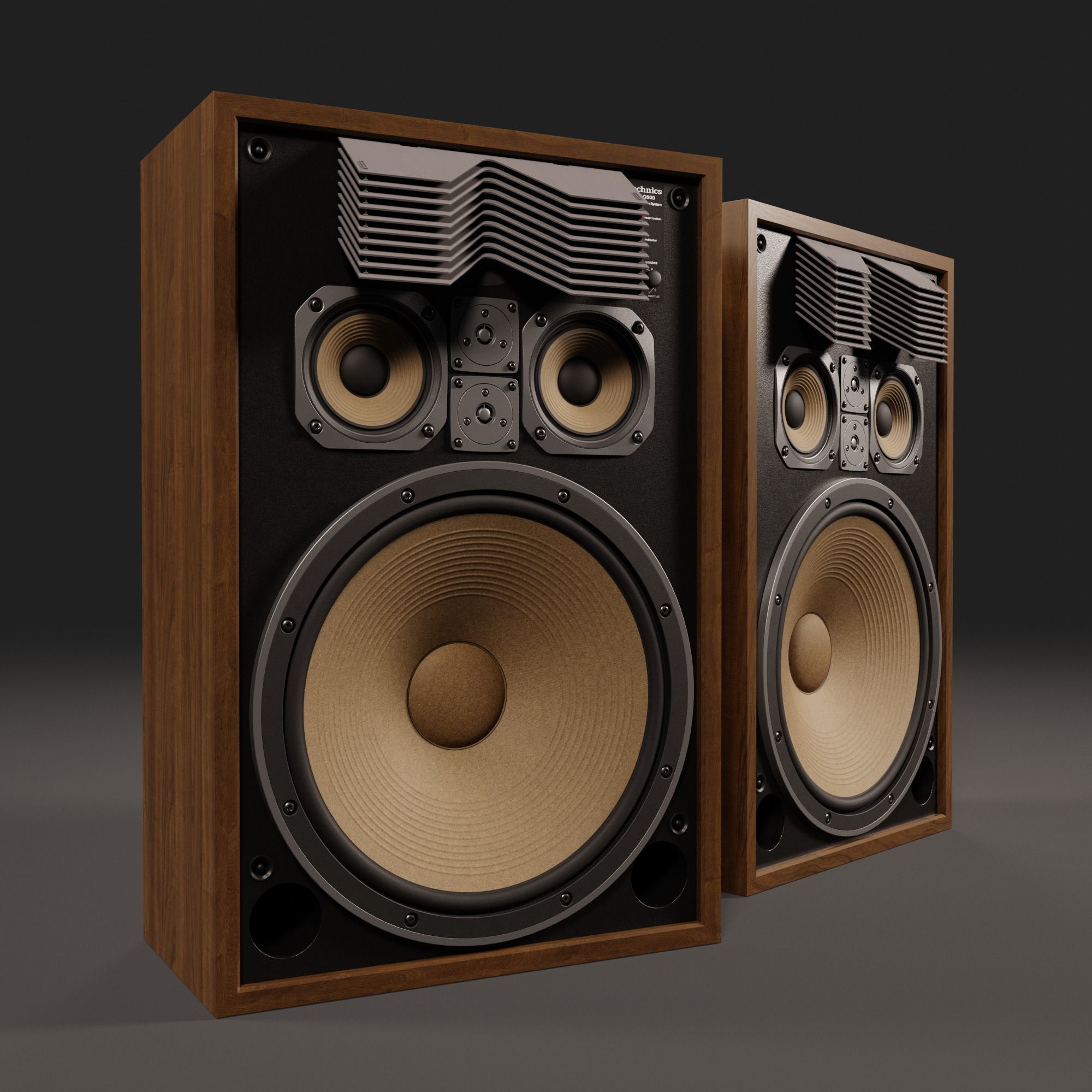 Technics SB G500 Loudspeaker 3D model_10