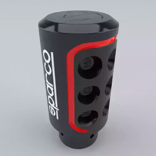 SPARCO SPC0103 Gear Shift Knob Black 3D model