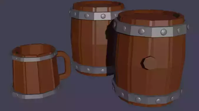 Mug and barrels