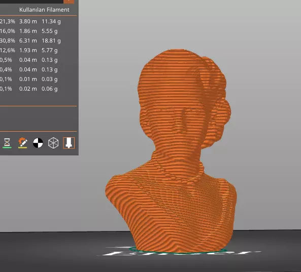 Grace Kelly 3D print model_14