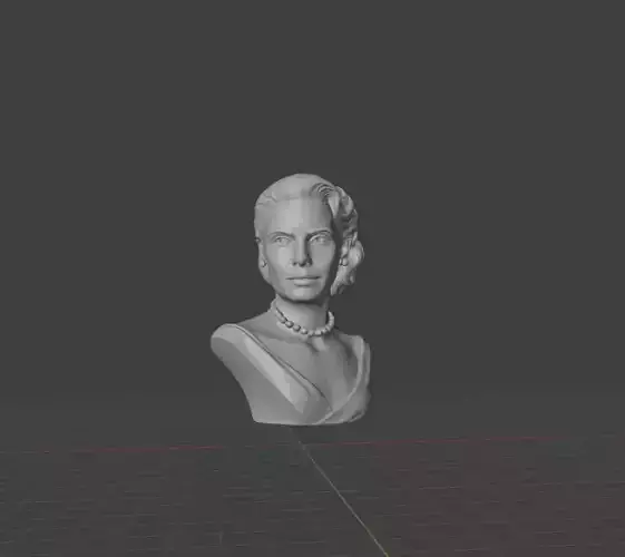 Grace Kelly 3D print model Grace Kelly 3D print model