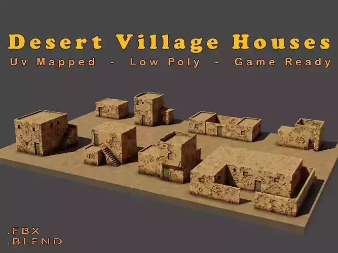 Desert Village Houses