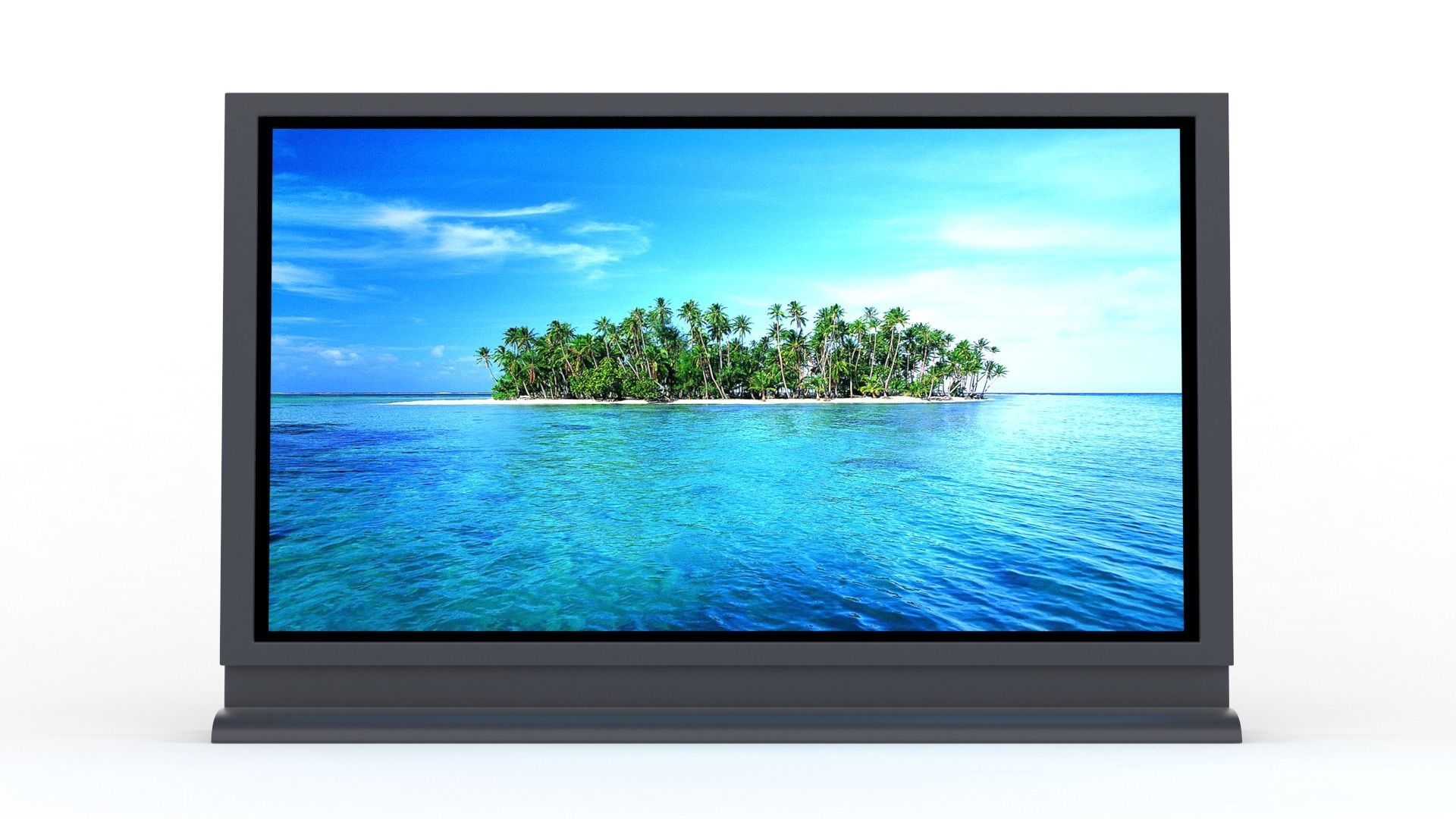 Electronic Kiosk 3D model_1