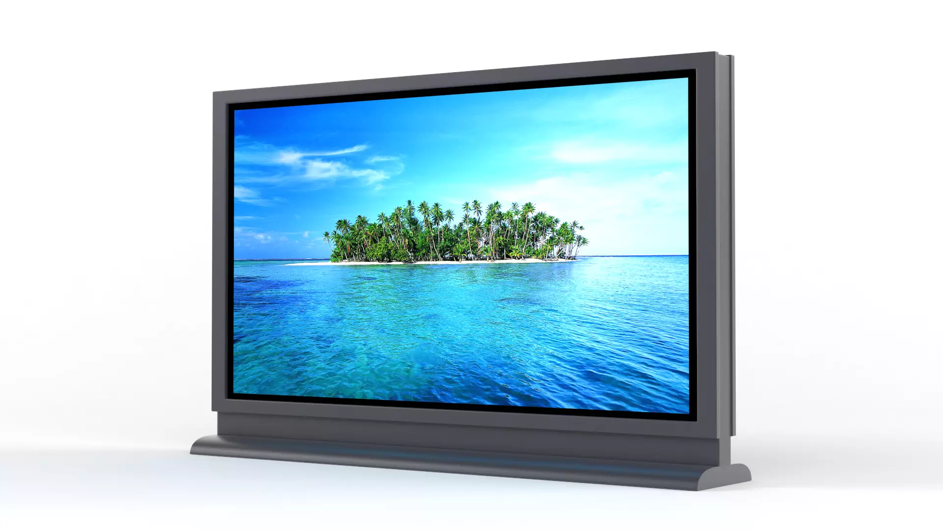 Electronic Kiosk 3D model_0