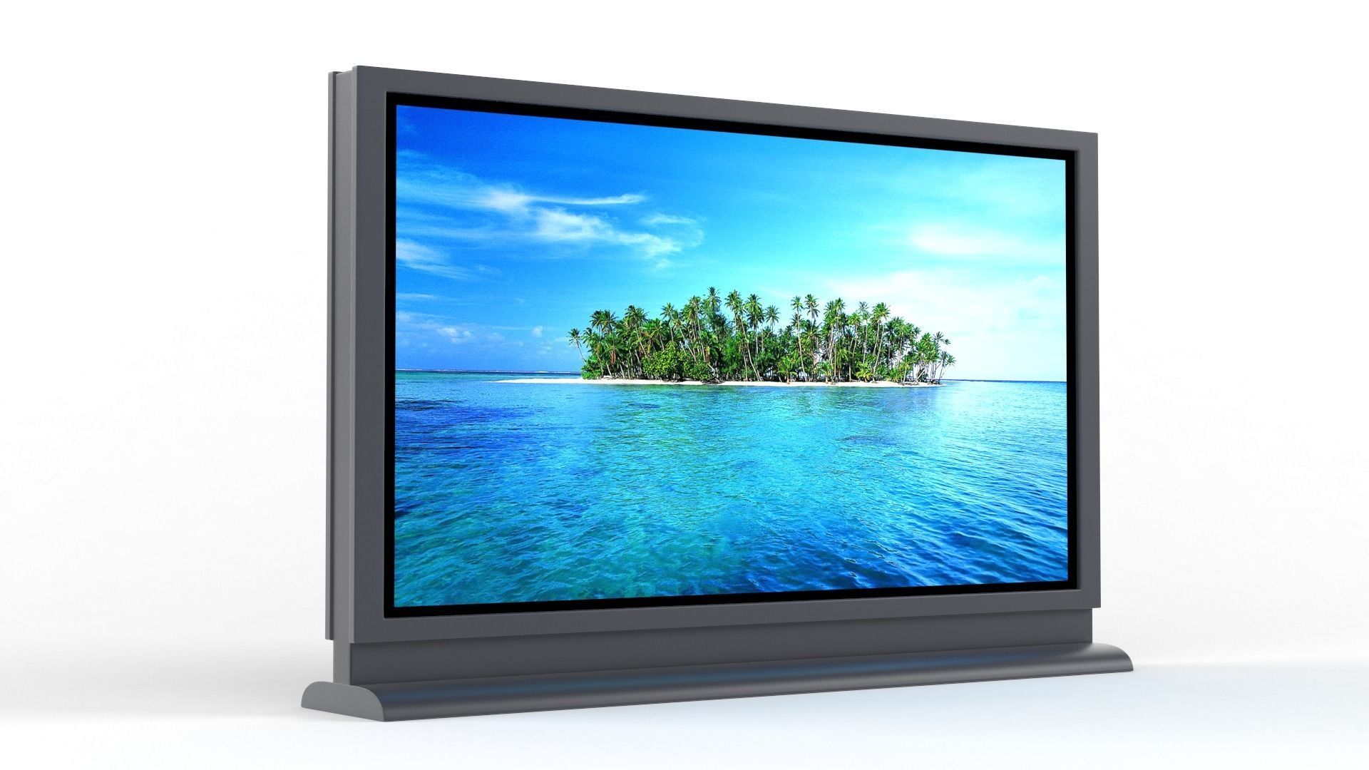 Electronic Kiosk 3D model_4