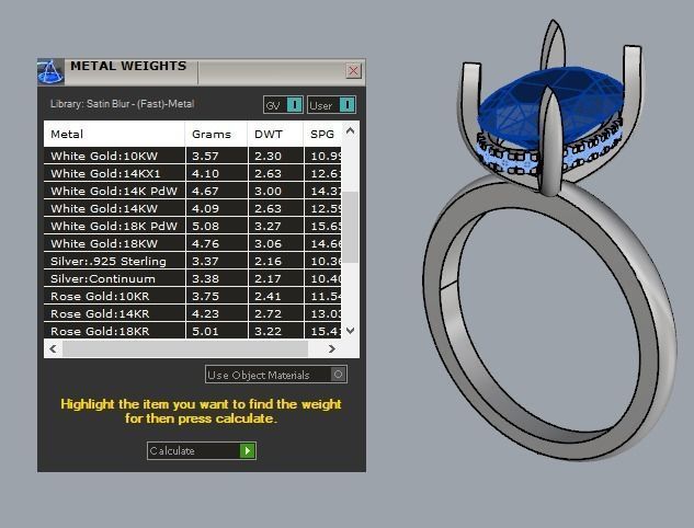 Solitaire engagement ring with hidden halo 3D print model_9