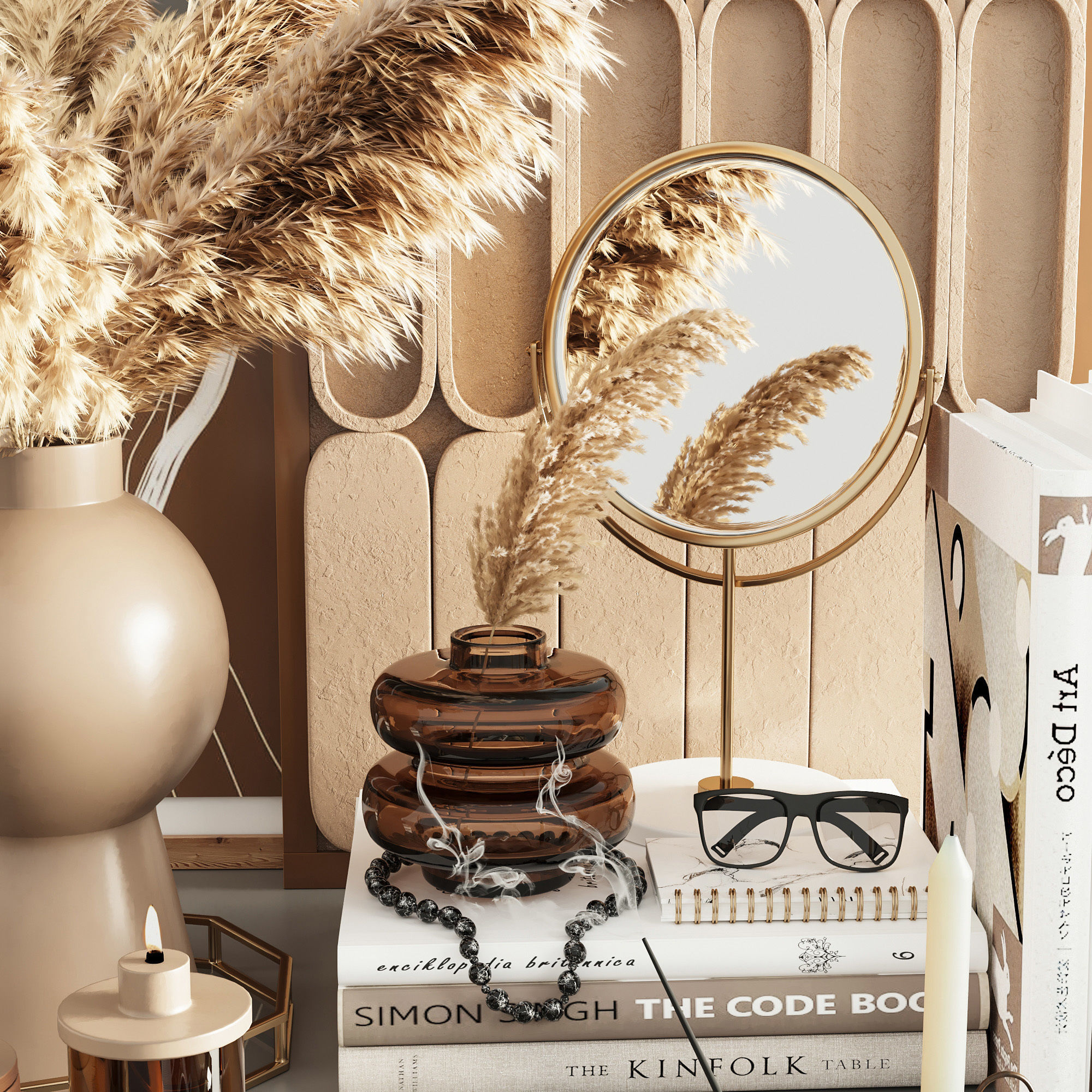 decorative set 002 3D model_1