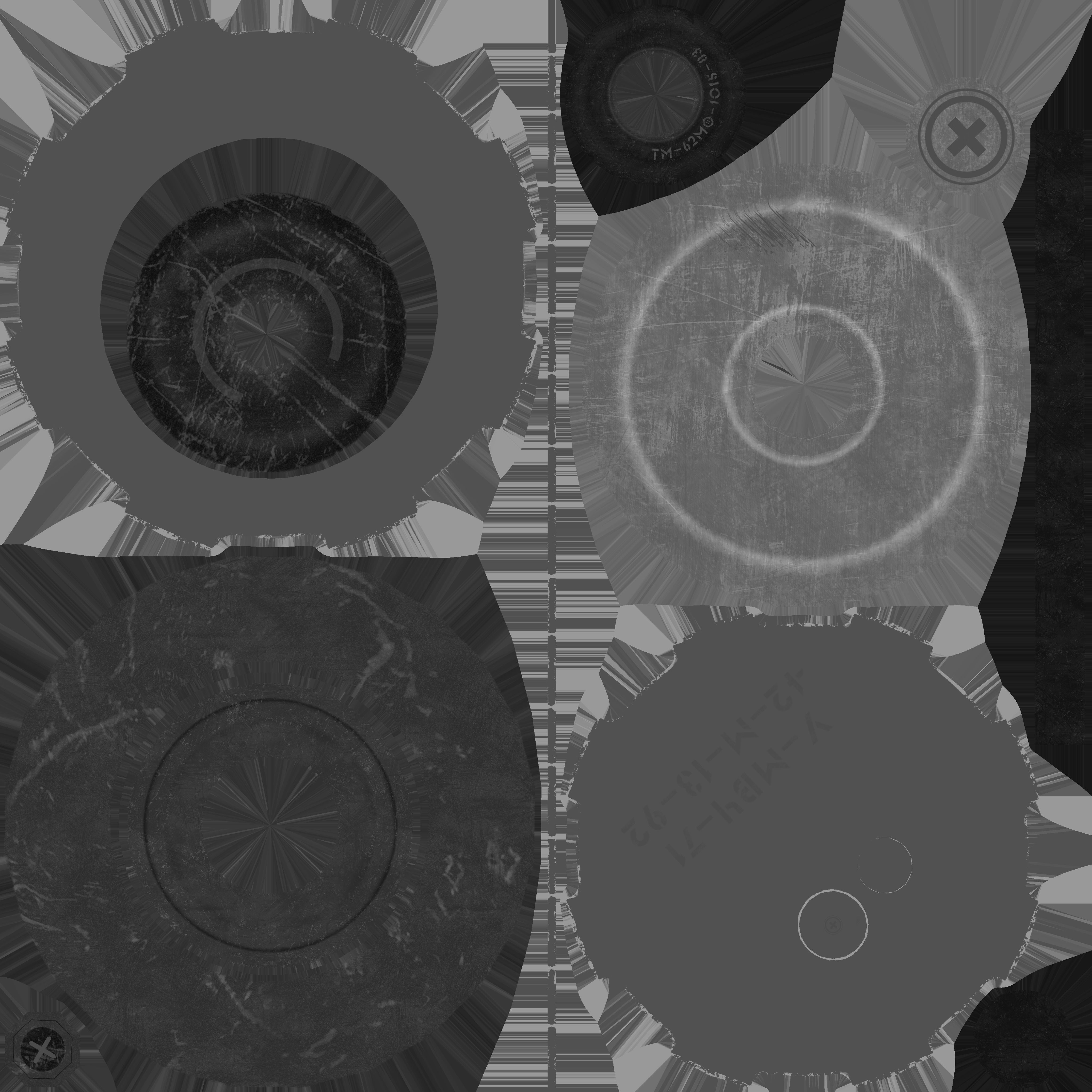 Anti-tank soviet mine 3D model_10