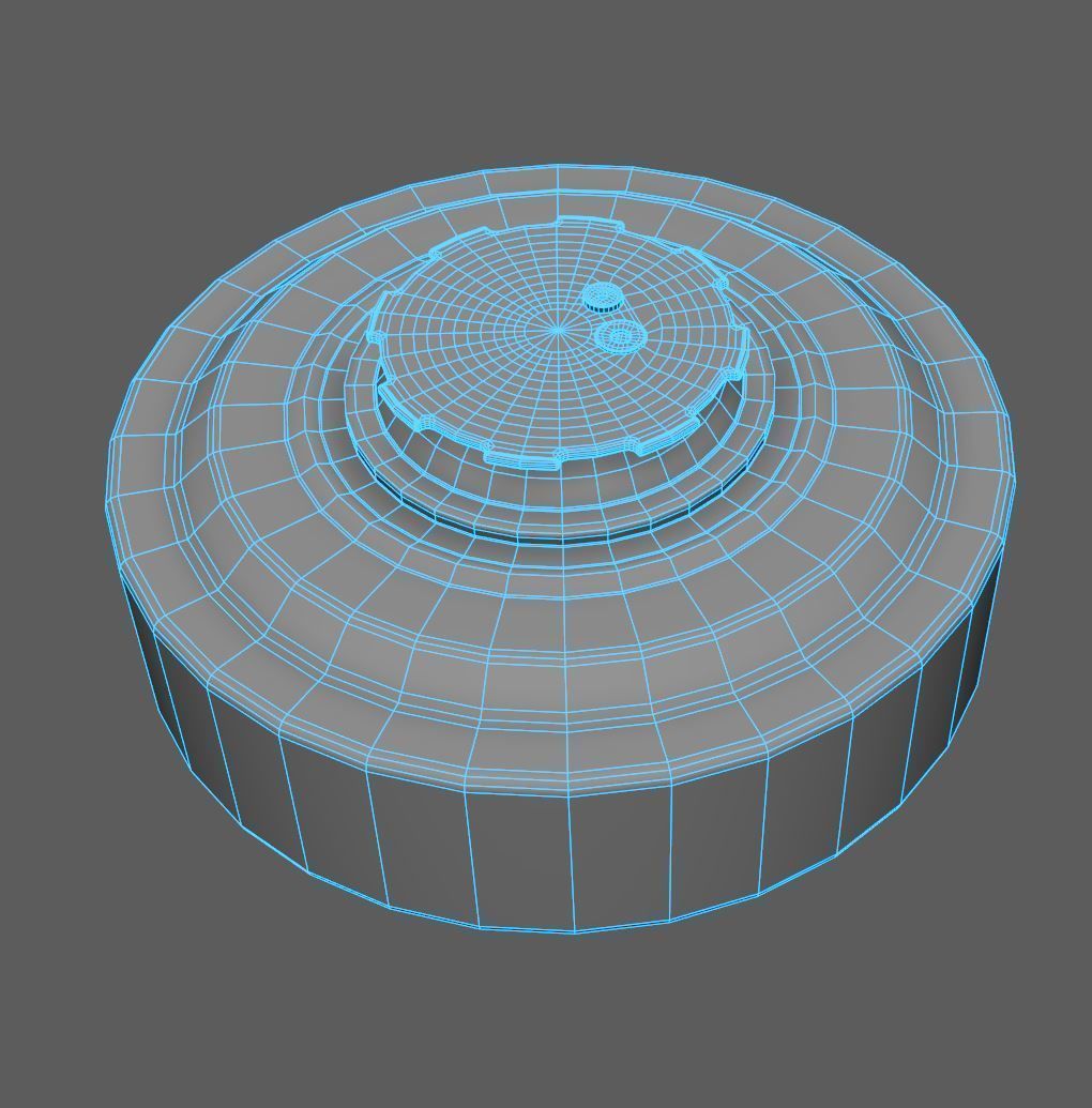 Anti-tank soviet mine 3D model_5