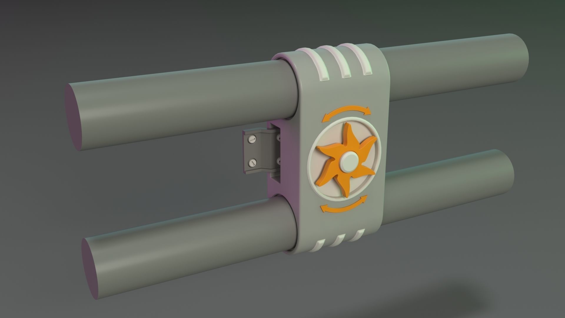 Wall Tube Mechanism Props 1 - 20 pieces 3D model_19