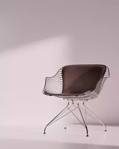 HQ Overgaard and Dyrman Wire Lounge Chair