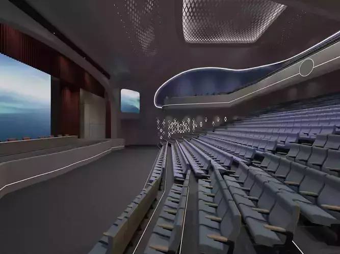 Lecture Hall 3D model
