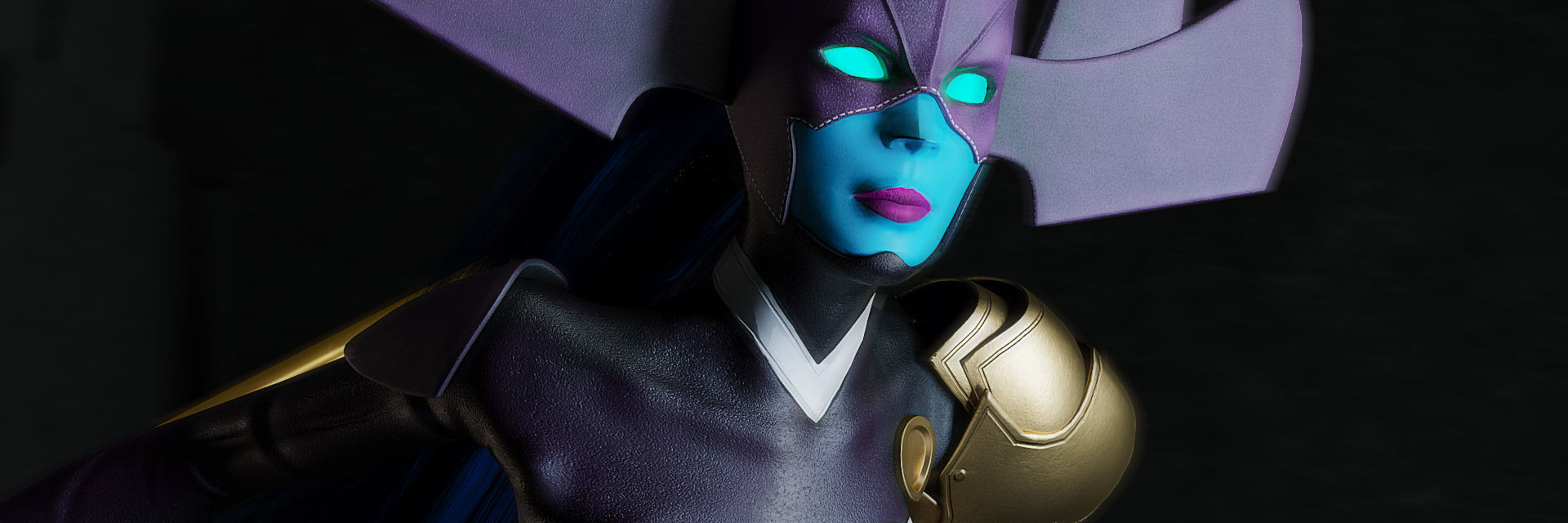 PROXIMA MIDNIGHT 3d model without rigg Free low-poly 3D model_0