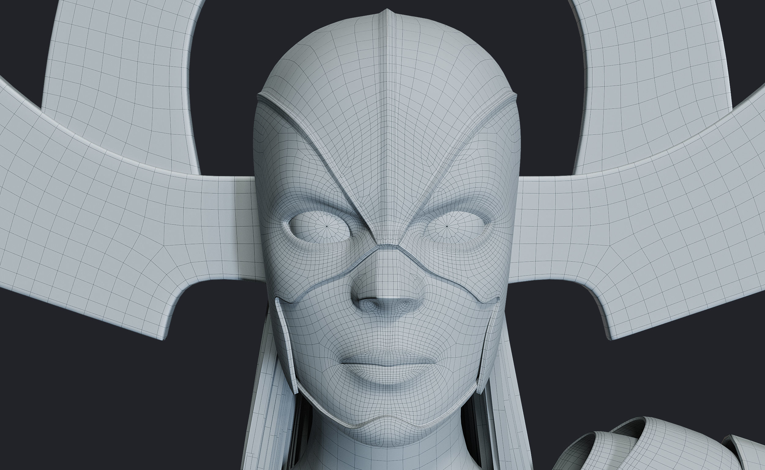 PROXIMA MIDNIGHT 3d model without rigg Free low-poly 3D model_4