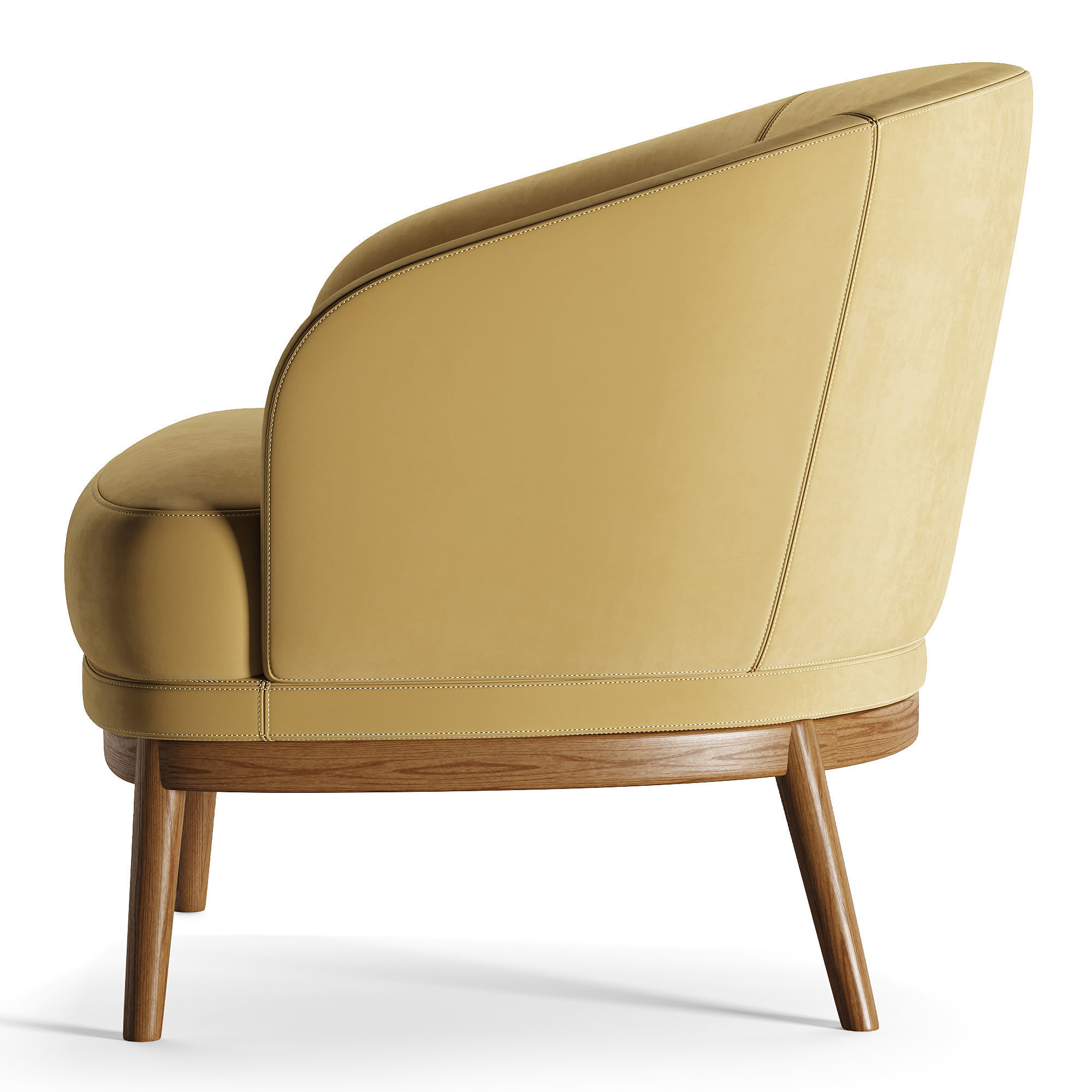 Ruth armchair 3D model_1