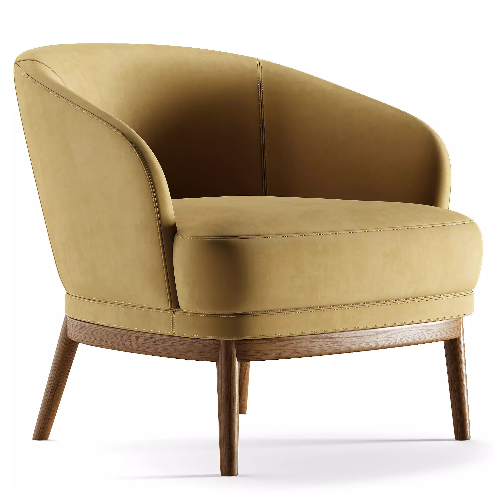 Ruth armchair 3D model_0