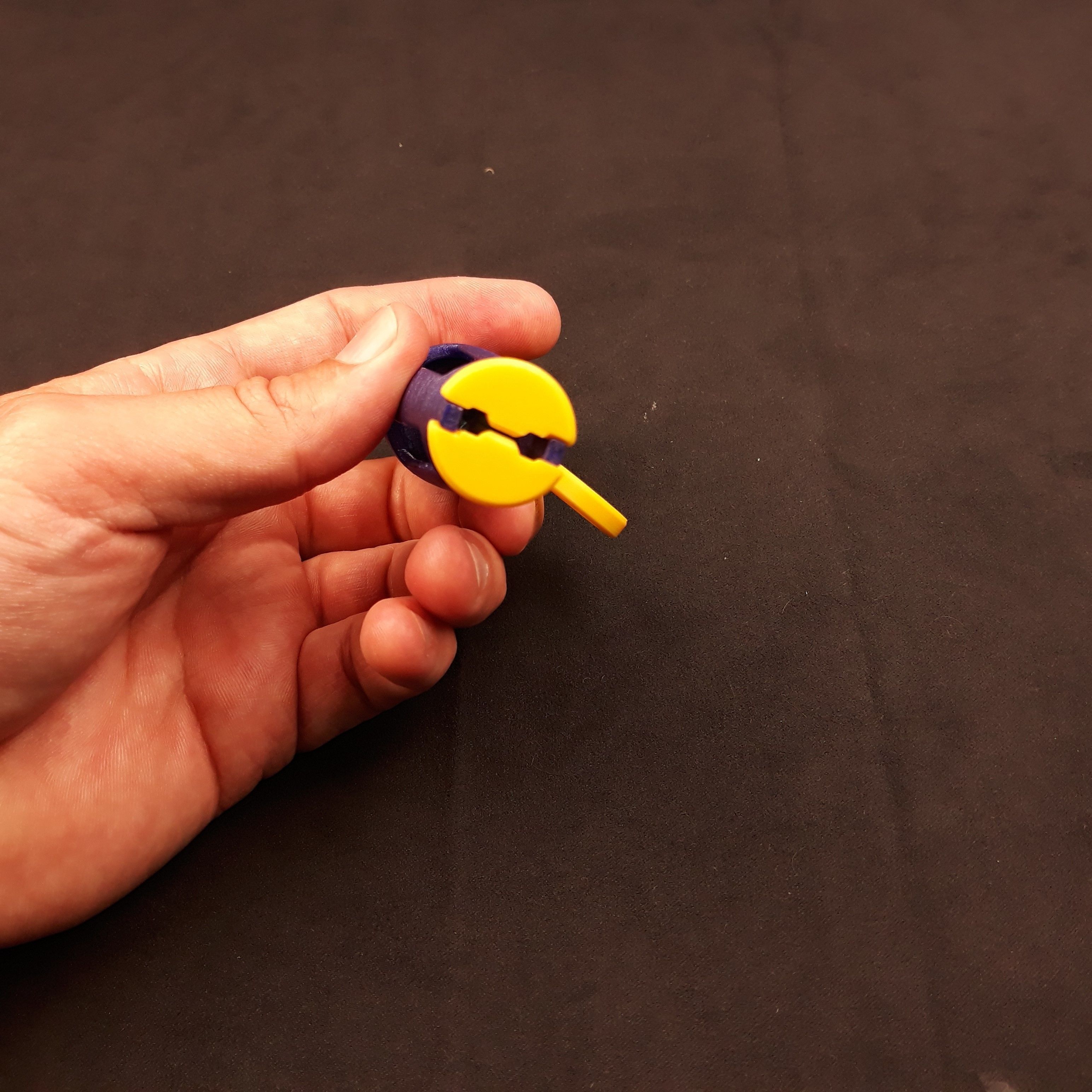 Flying propeller toy 3D print model_21