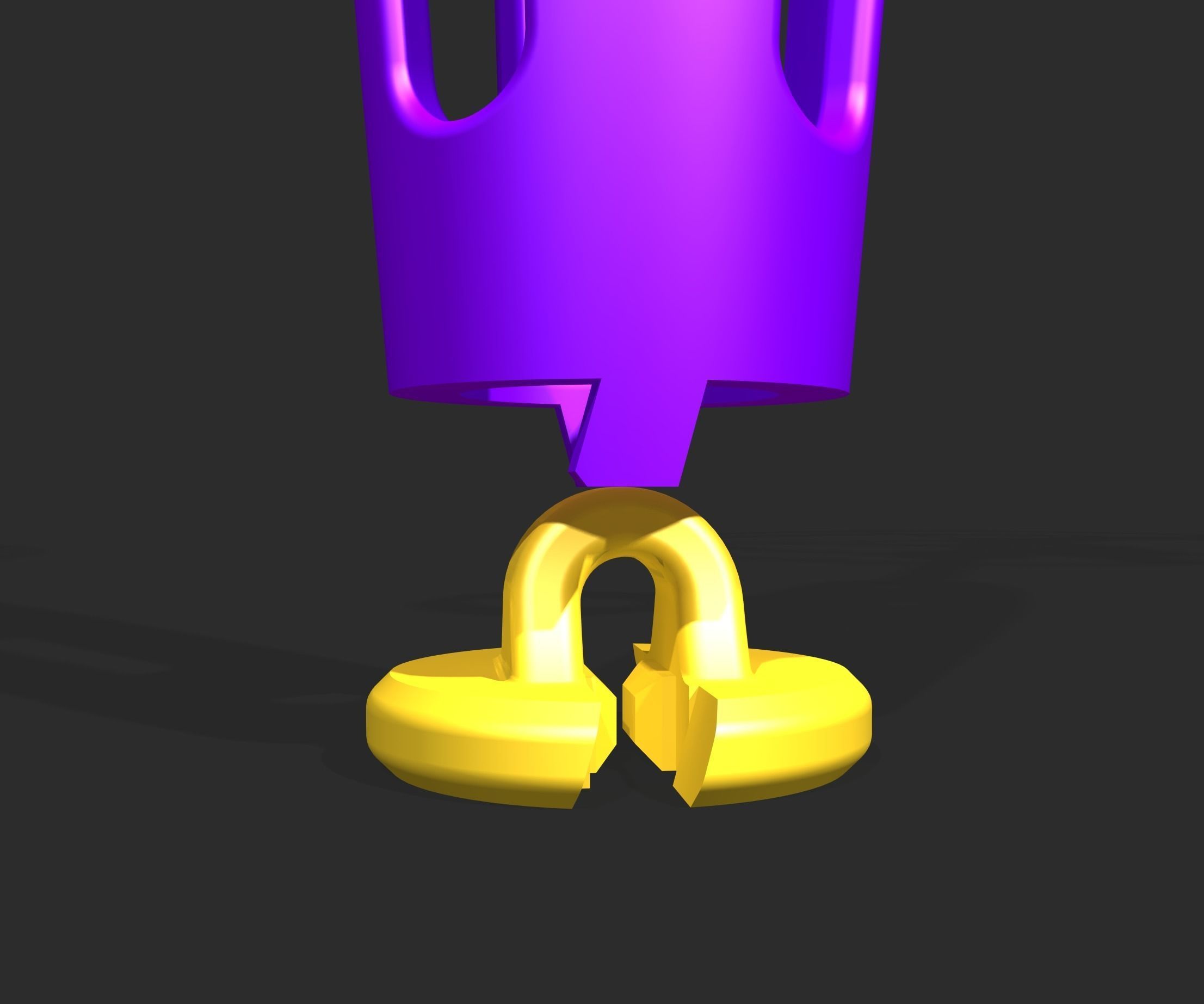 Flying propeller toy 3D print model_15