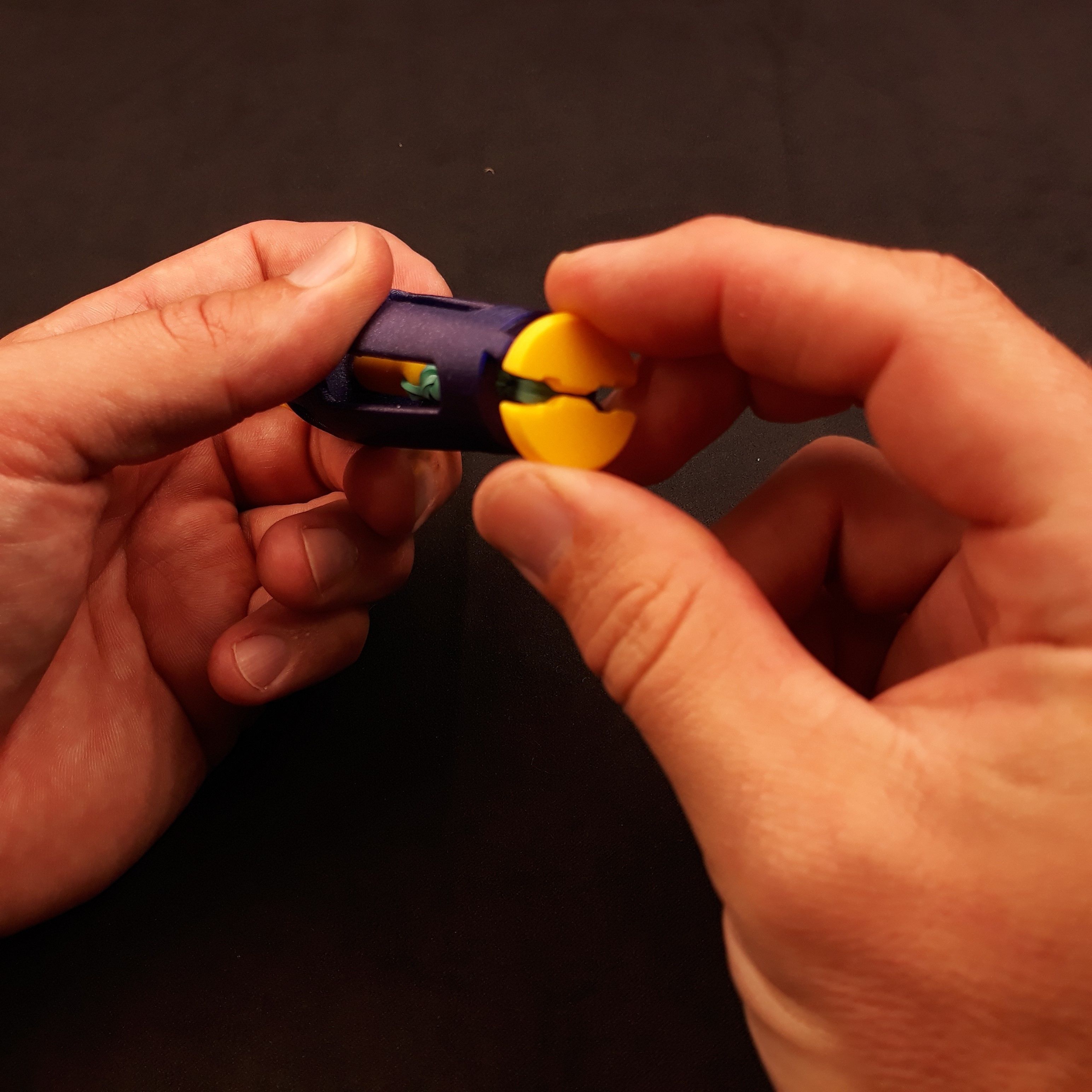 Flying propeller toy 3D print model_29