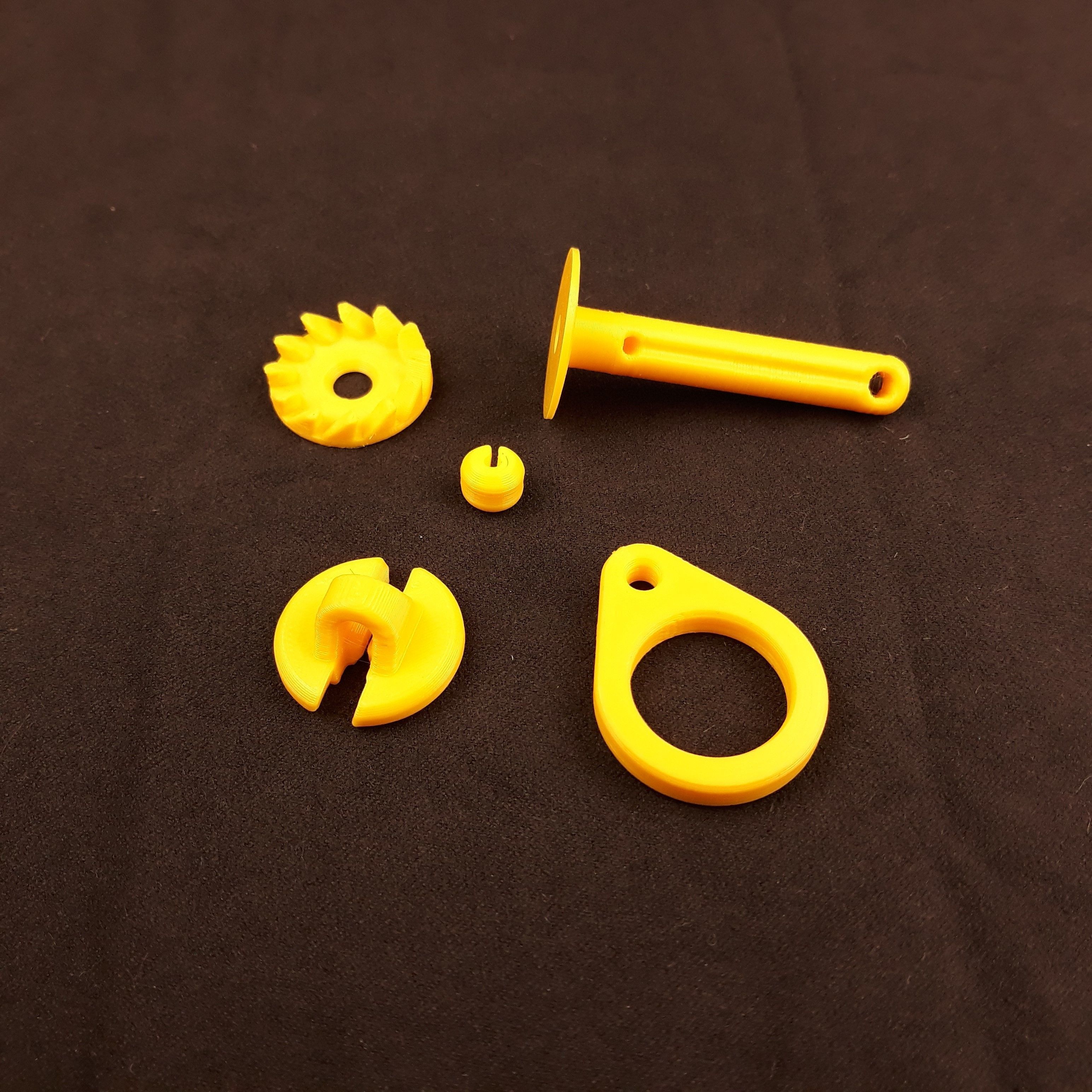 Flying propeller toy 3D print model_18