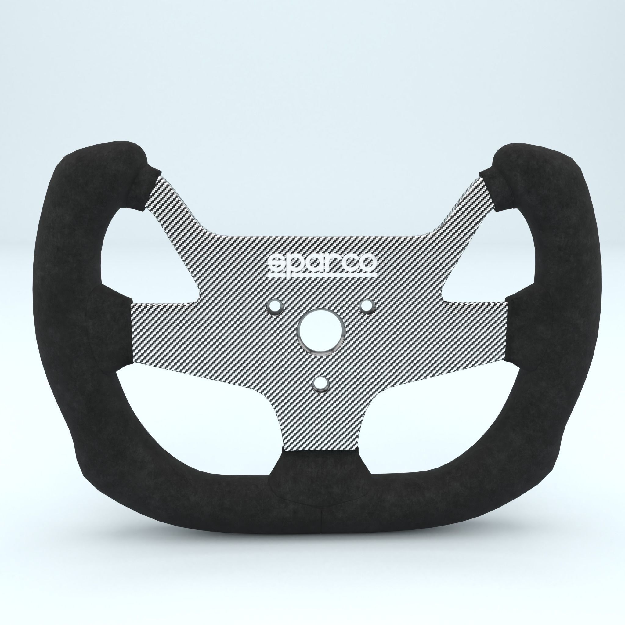 Steering Wheel Sparco F10AC 3D model_1