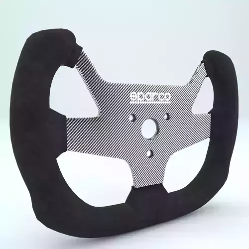 Steering Wheel Sparco F10AC 3D model Steering Wheel Sparco F10AC 3D model