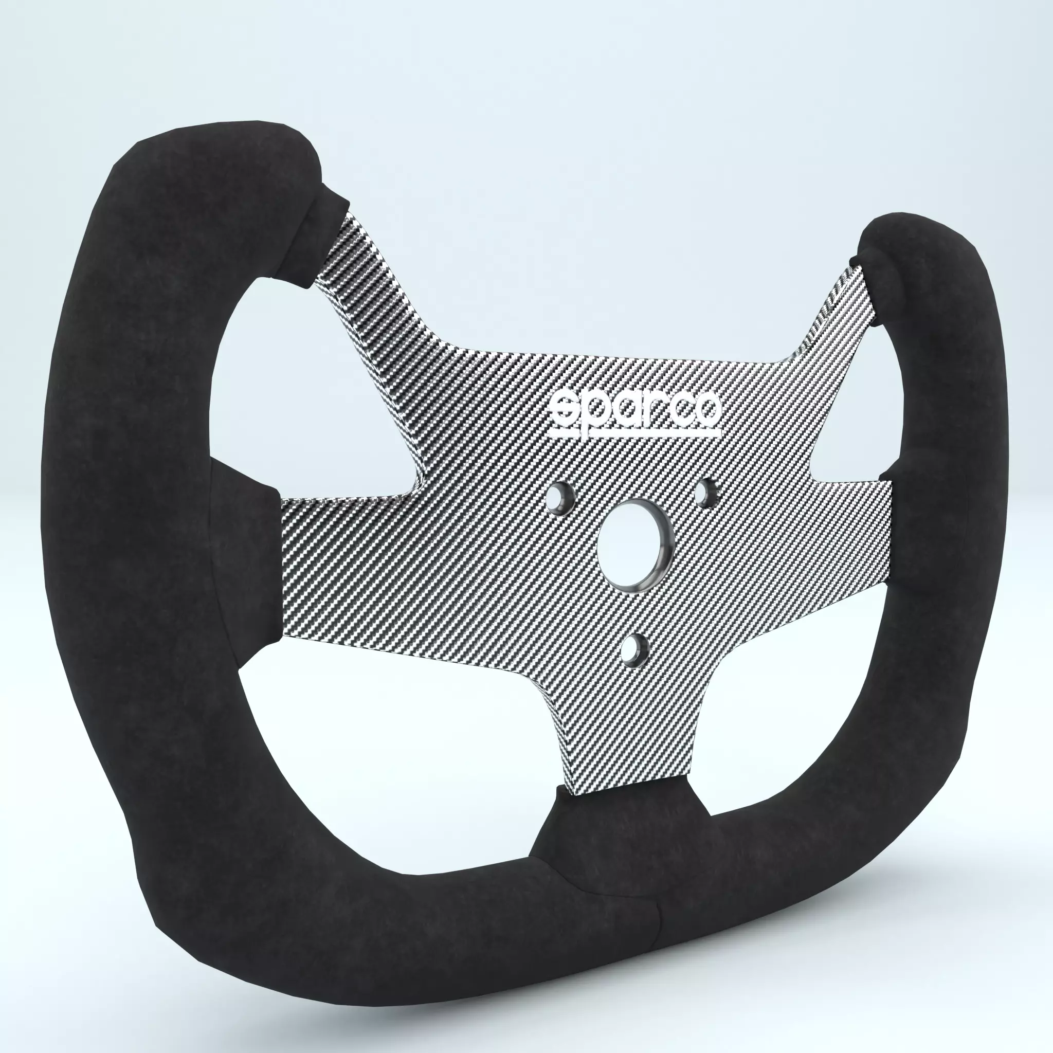 Steering Wheel Sparco F10AC 3D model_0