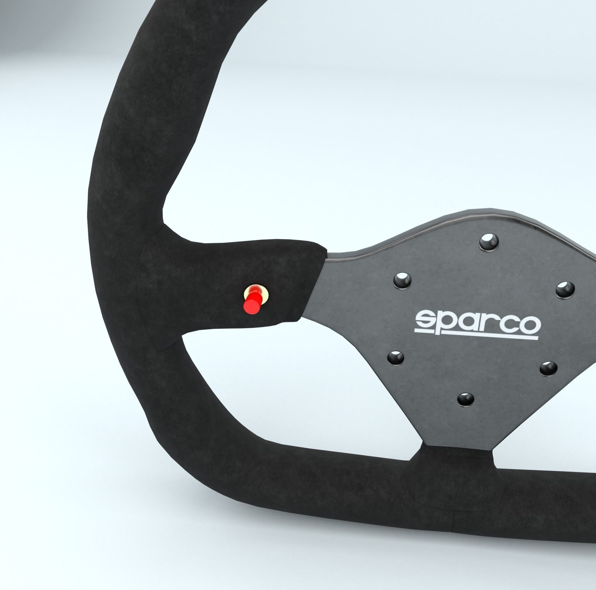 Steering Wheel Sparco P310 3D model_3
