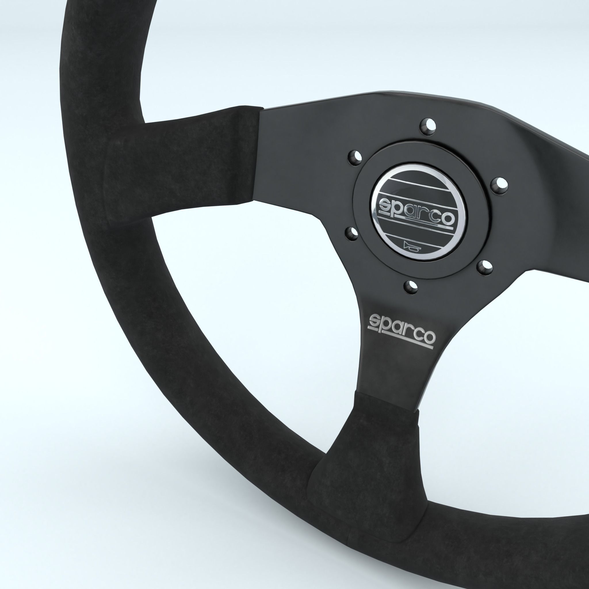 Steering Wheel Sparco P323 3D model_3