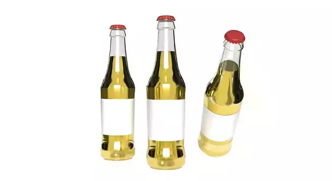 Standart beer bottle