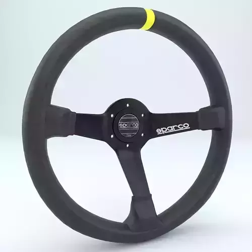 Steering Wheel Sparco R325 Leather Black