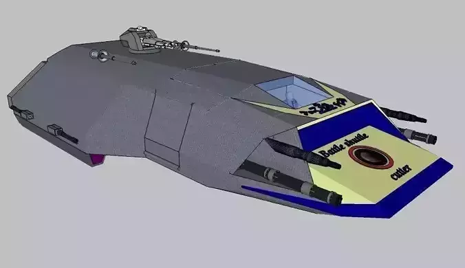 SQ272 Pegasus-C - Space battle shuttle class