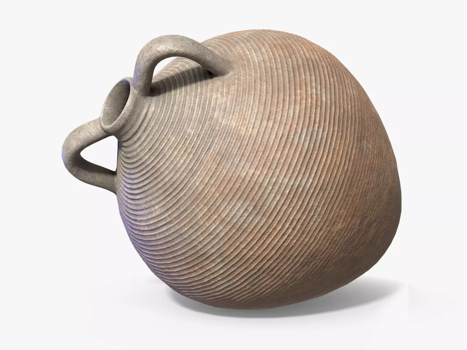 Ancient Amphora Low-poly 3D model