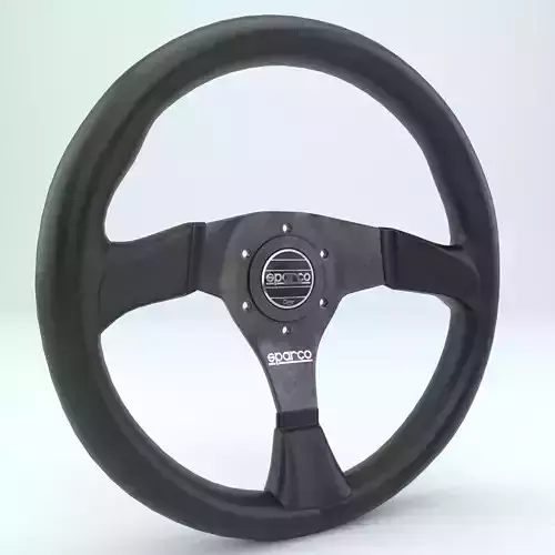 Steering Wheel Sparco R383 Black