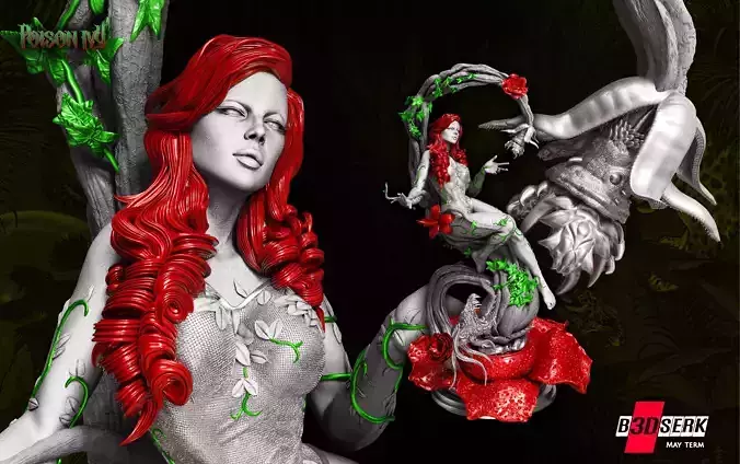 B3DSERK May Term Posion  Sculpture 3D print model