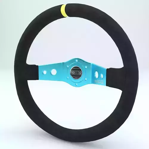 Steering Wheel Sparco R215 Suede Black