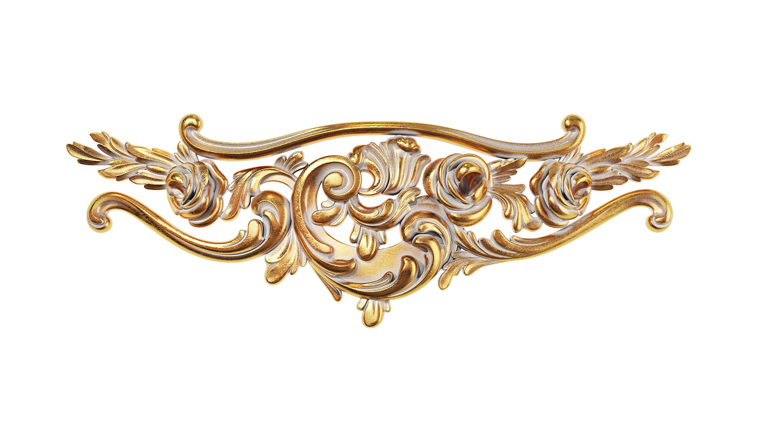 Classic carved 162 3D model_1