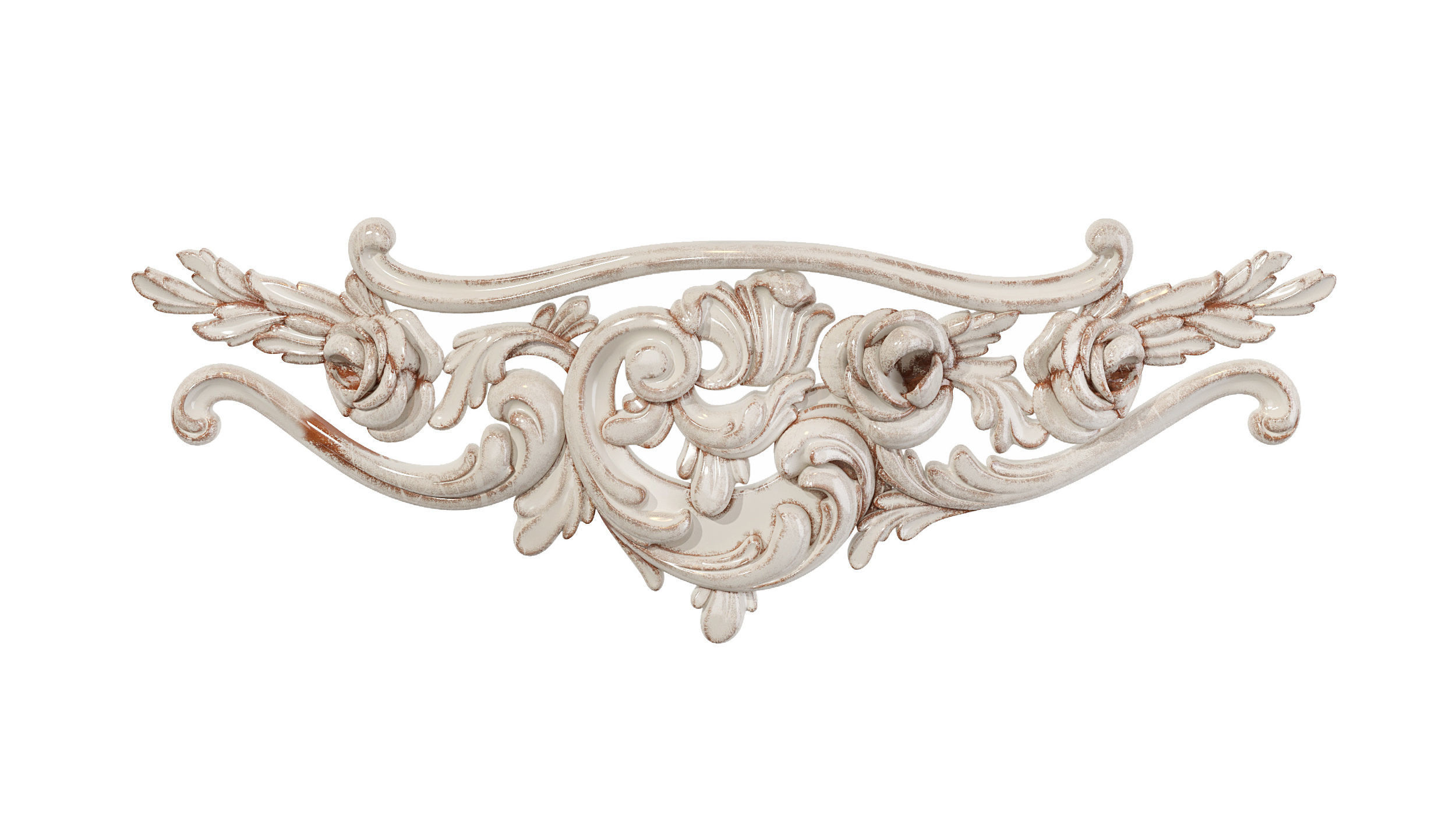 Classic carved 162 3D model_3