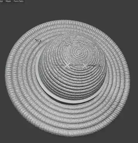 Straw hat of luffy 3D print model