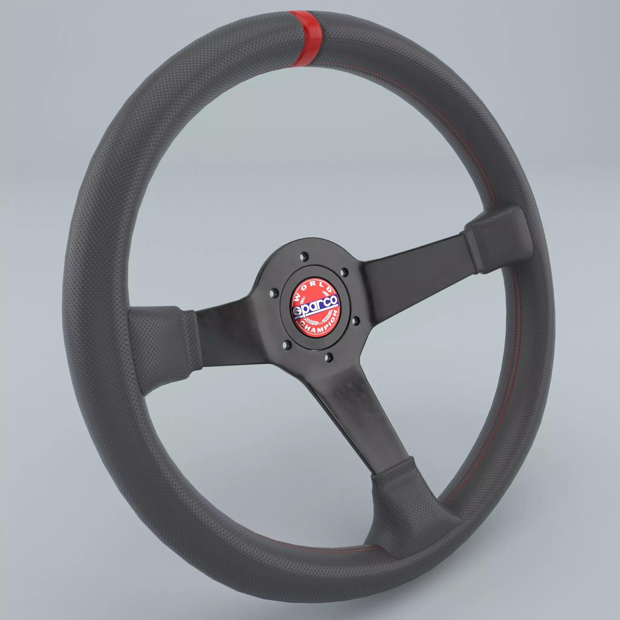 Steering Wheel Sparco Champion 3D model_0