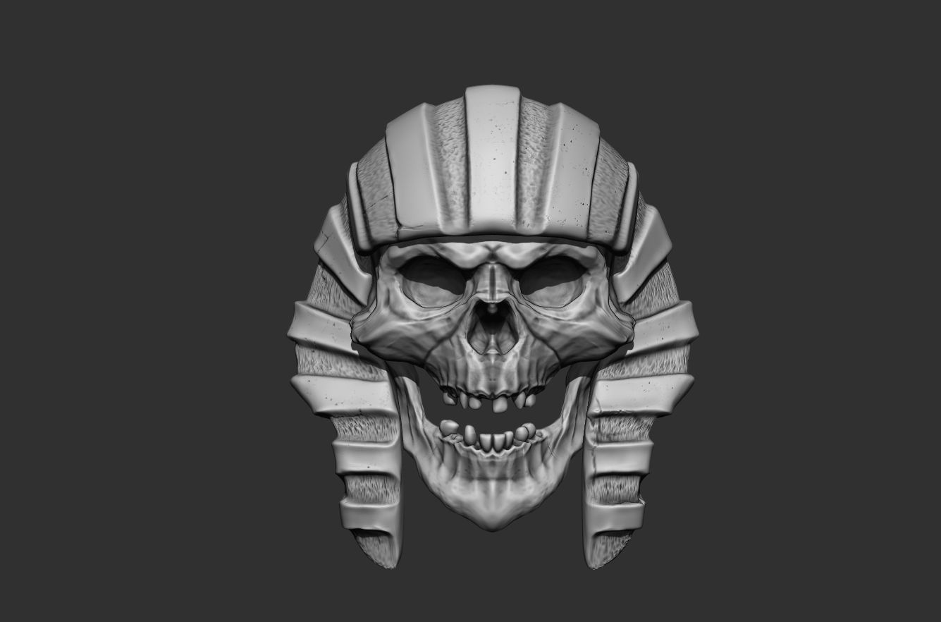 Zbrush Skull Ring Builder 3D model_15
