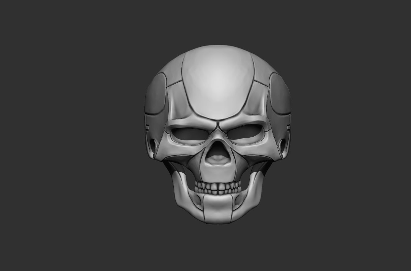Zbrush Skull Ring Builder 3D model_8