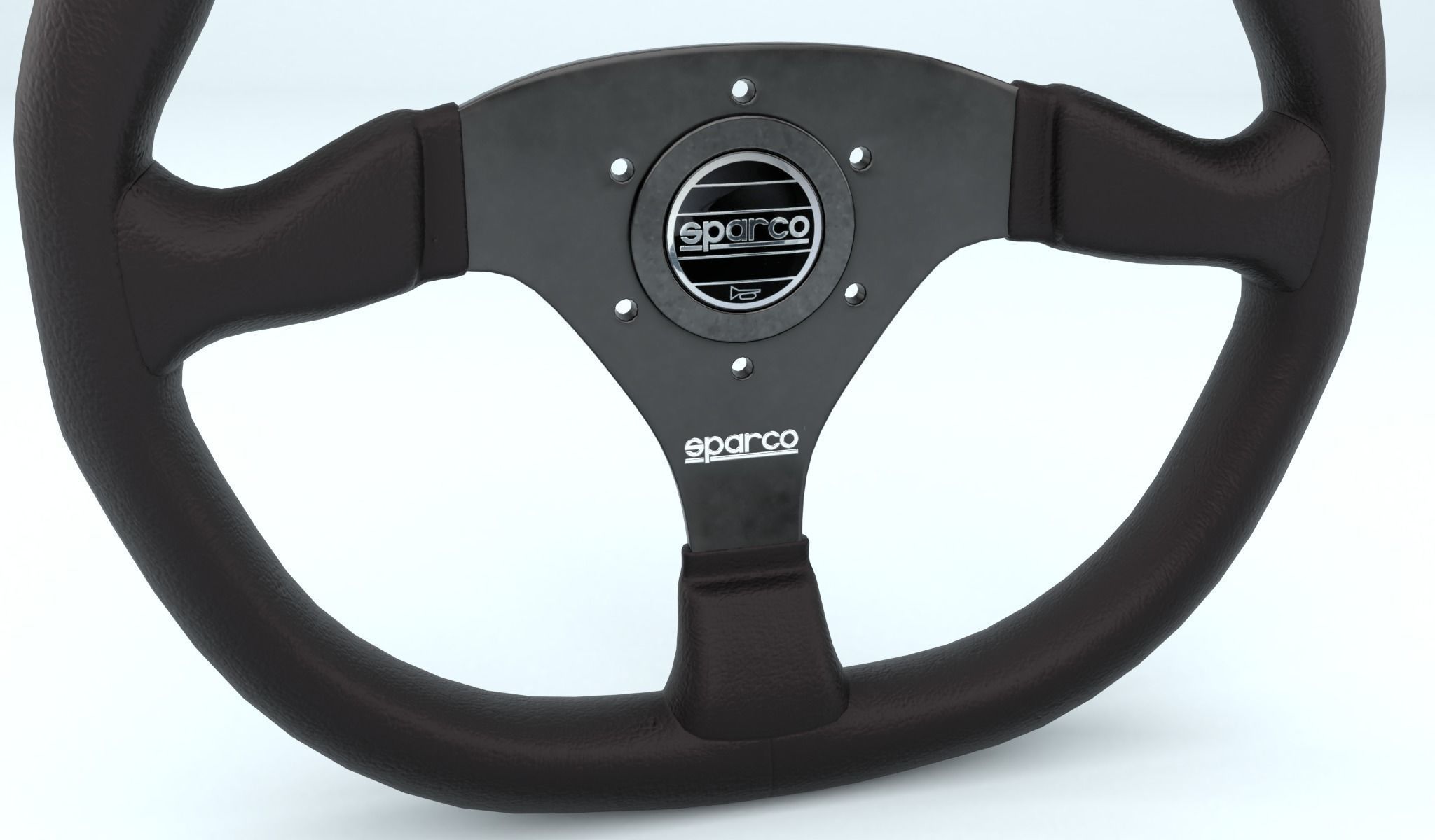 Steering Wheel Sparco L360 3D model_3