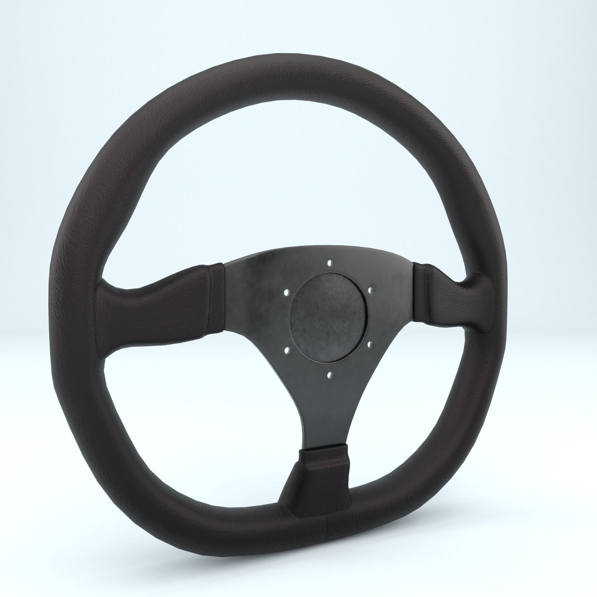 Steering Wheel Sparco L360 3D model_2