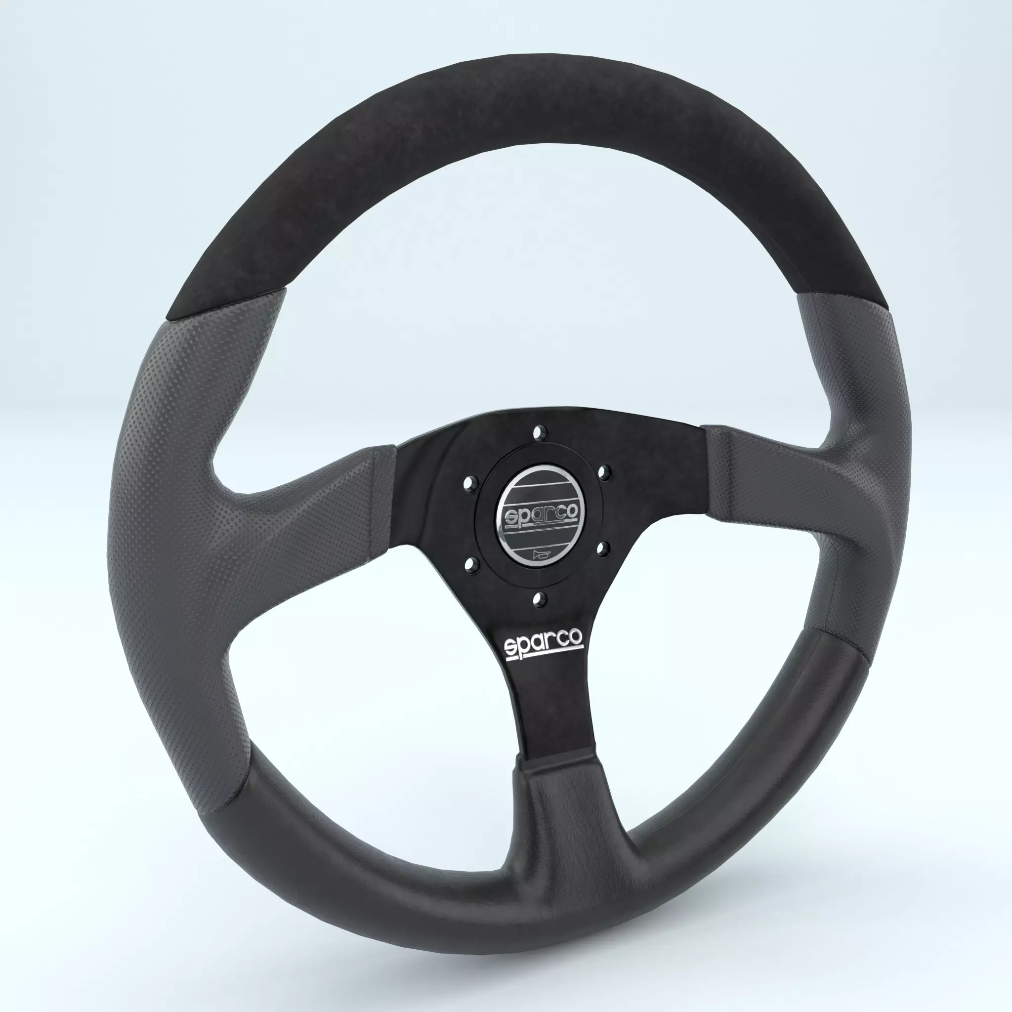 Steering Wheel Sparco L505 3D model_0