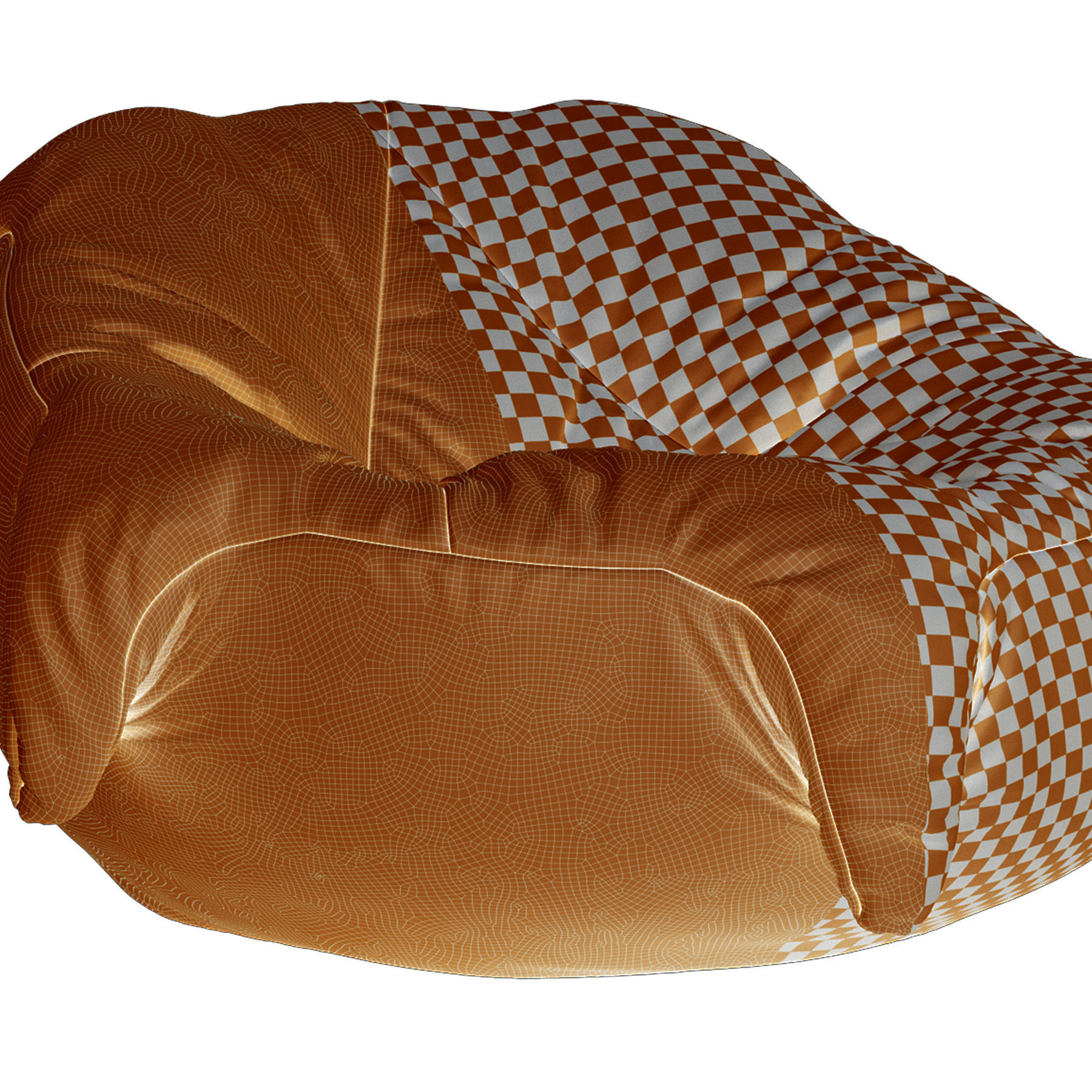 Bean Bag Chair N3 3D model_10
