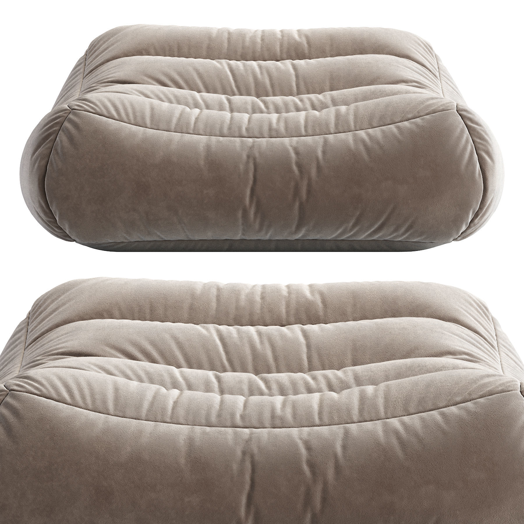 Bean Bag Chair N4 3D model_4